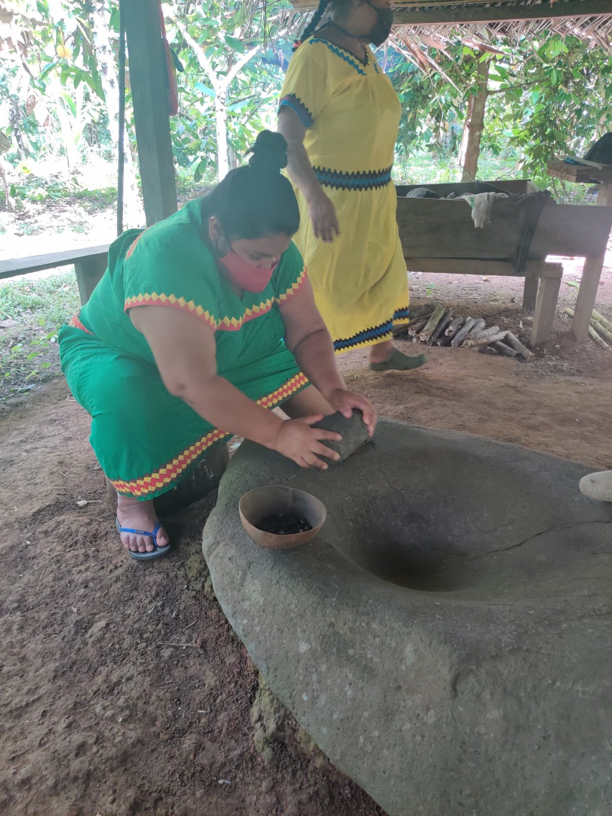 Drcení kakakových bobů