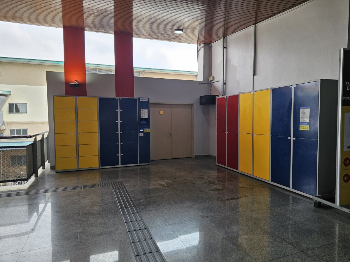 Skříňky na úschovu zavazadel, Putrajaya Sentral