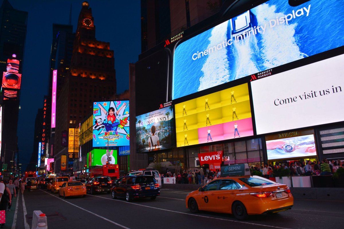 Noční Times Square 