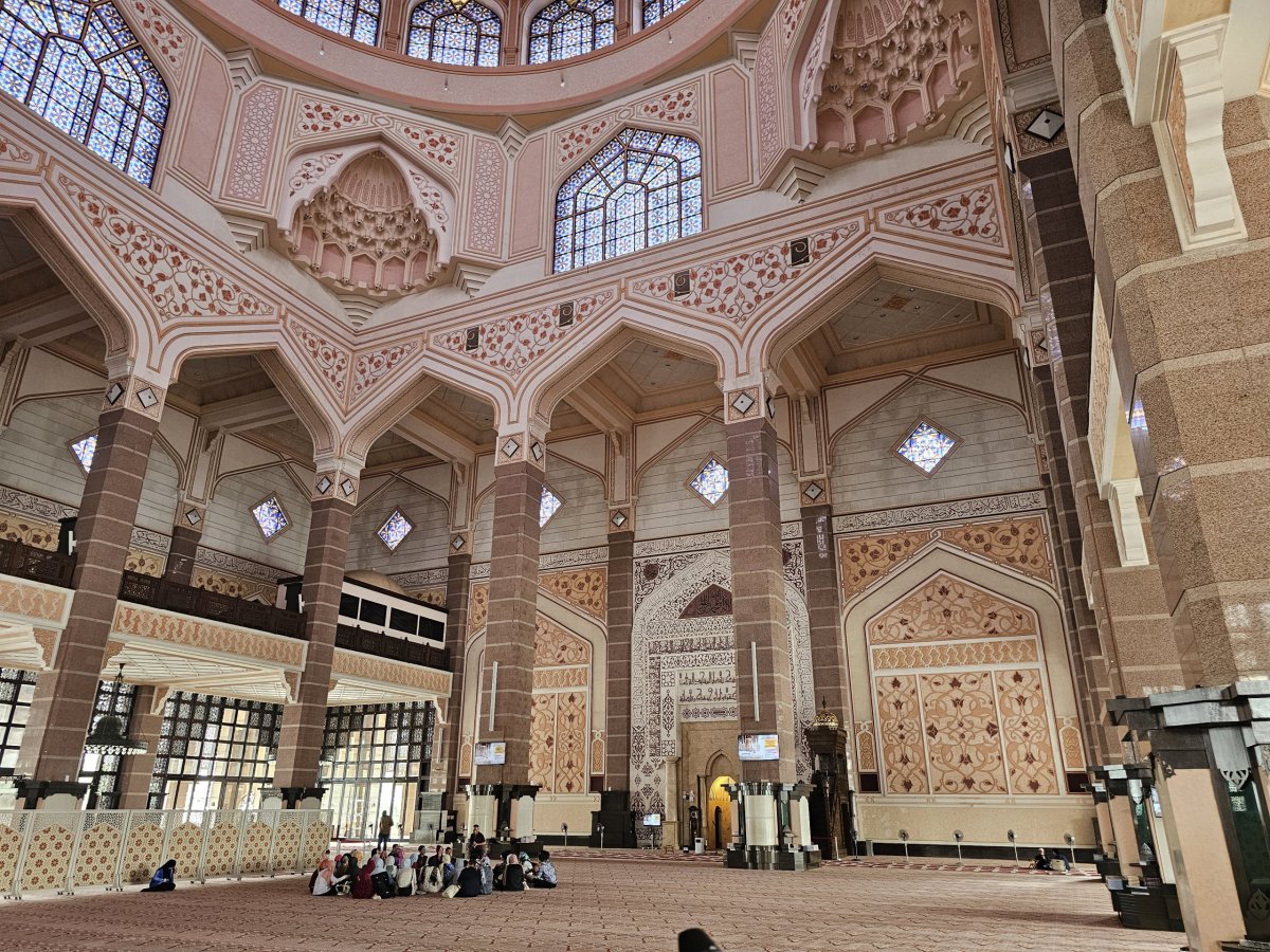 Interiér mešity Putra