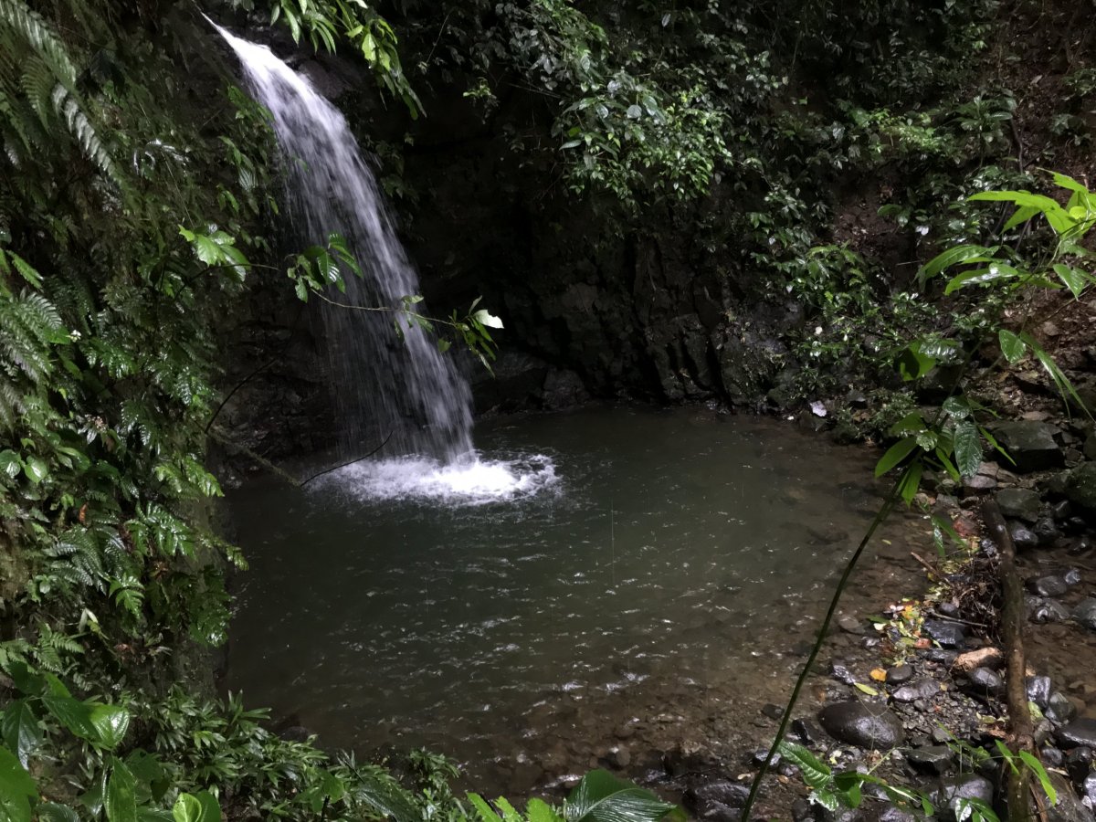 Cascadas de Piedra severozápadně od Santa Fé (google maps). Kdyby bylo tepleji, ke koukápní fajn!