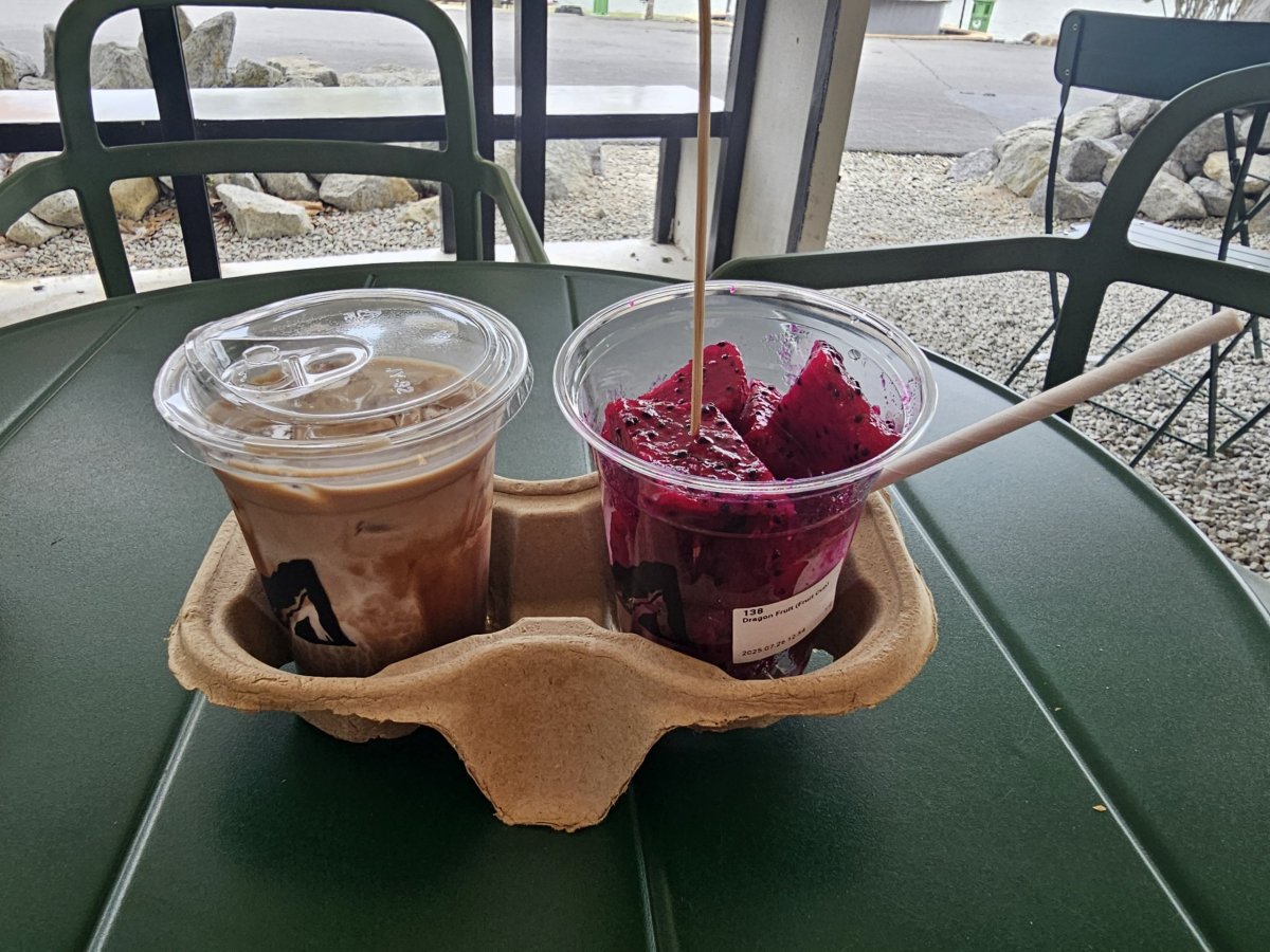 Občerstvení v botanické zahradě