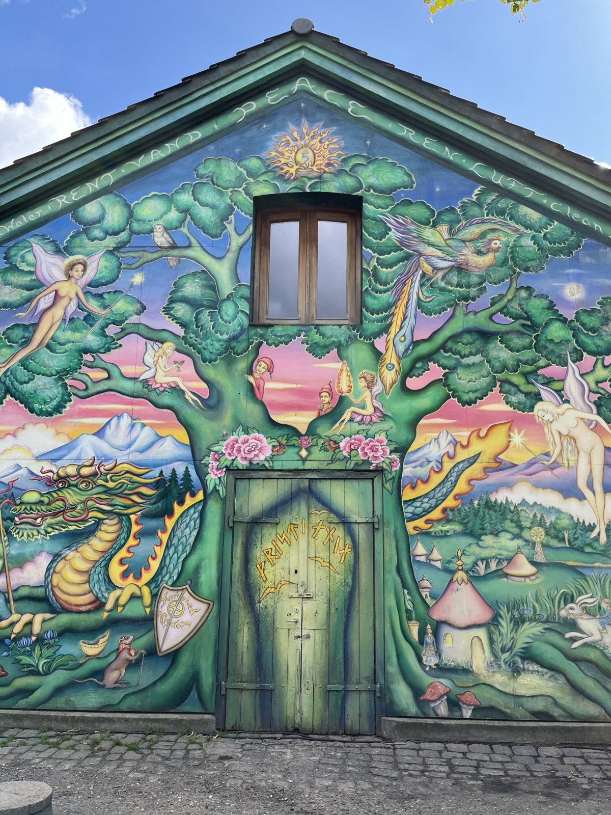 Jeden z domů v Christianii