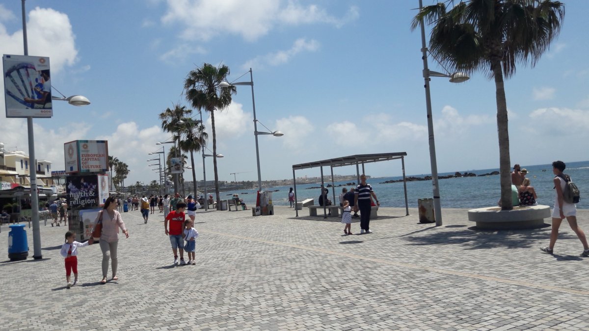 Promenáda v Paphosu
