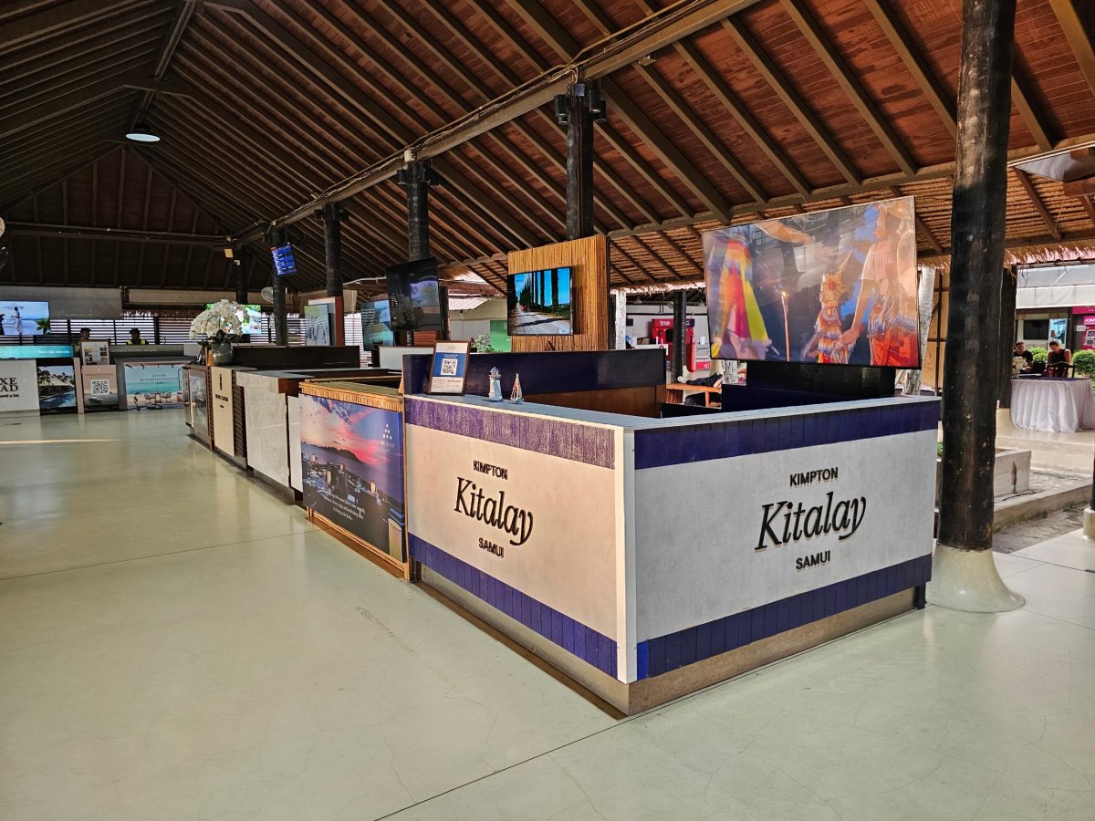 Přepážky hotelových transferů