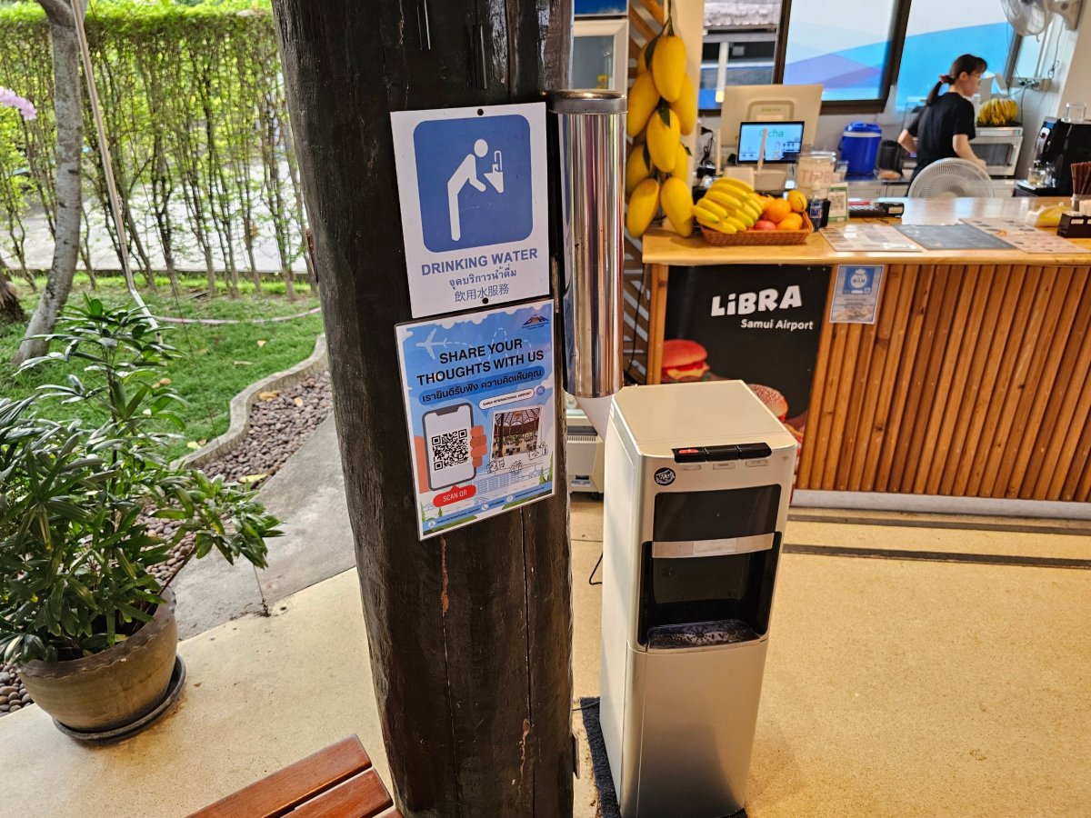 Pitná voda, tranzitní prostor