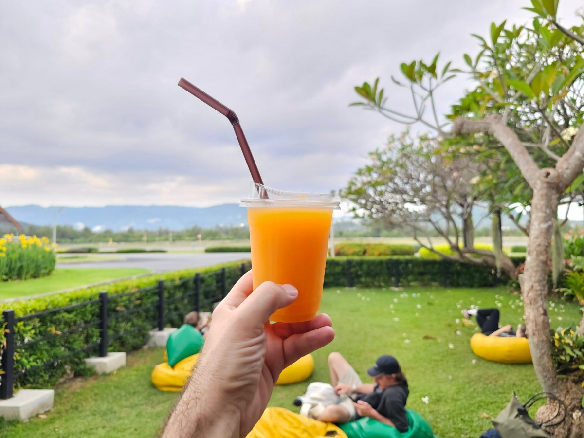 Poslední fresh před odletem z Thajska