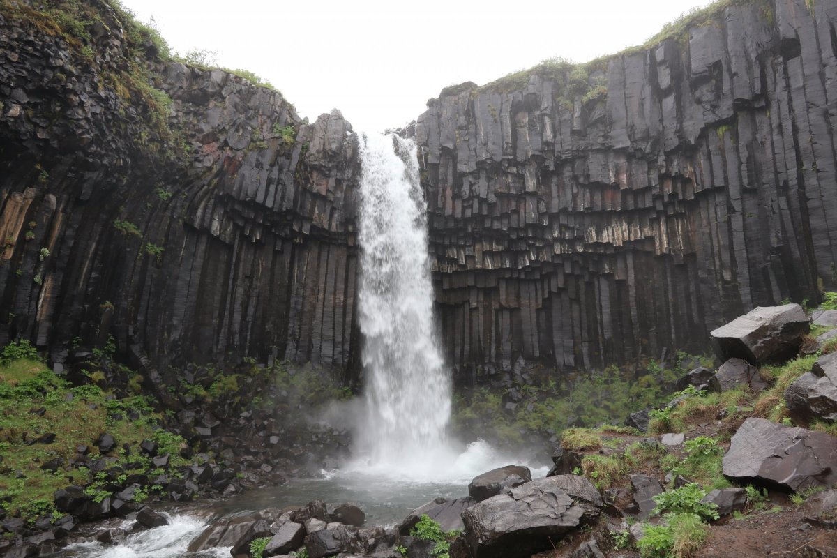 Svartifoss červen 2020