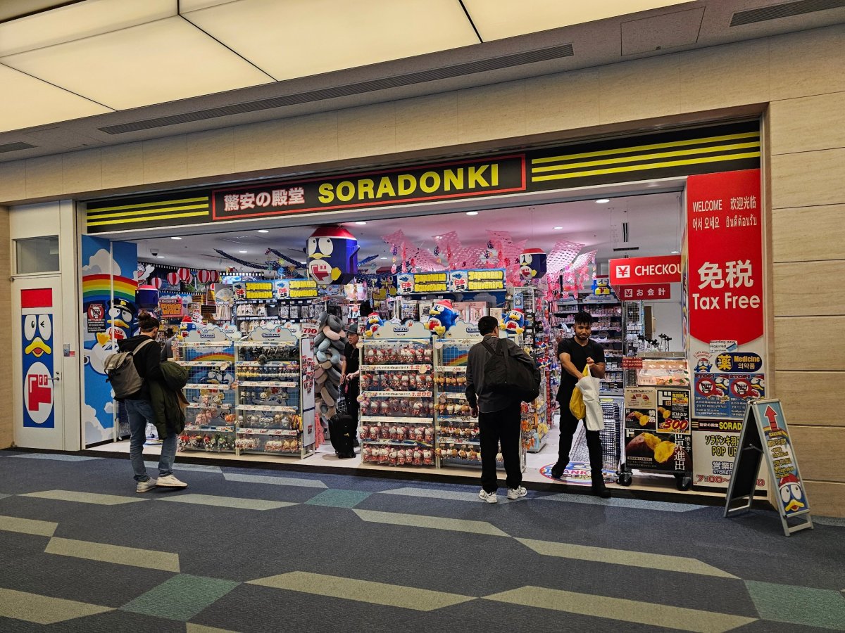 Obchody v tranzitní zóně terminálu 3