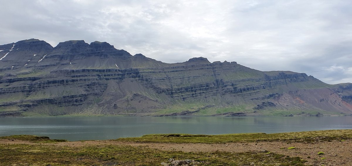 Cesta přes V fjordy.