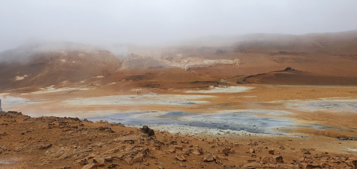 geotermální oblast Hverir