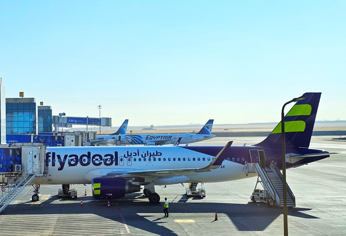 Airbus A320 Flyadeal na letišti Káhira