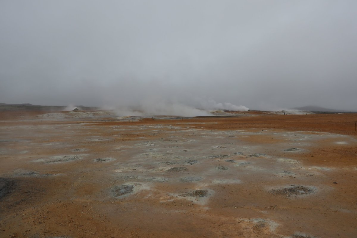 geotermální oblast Hverir