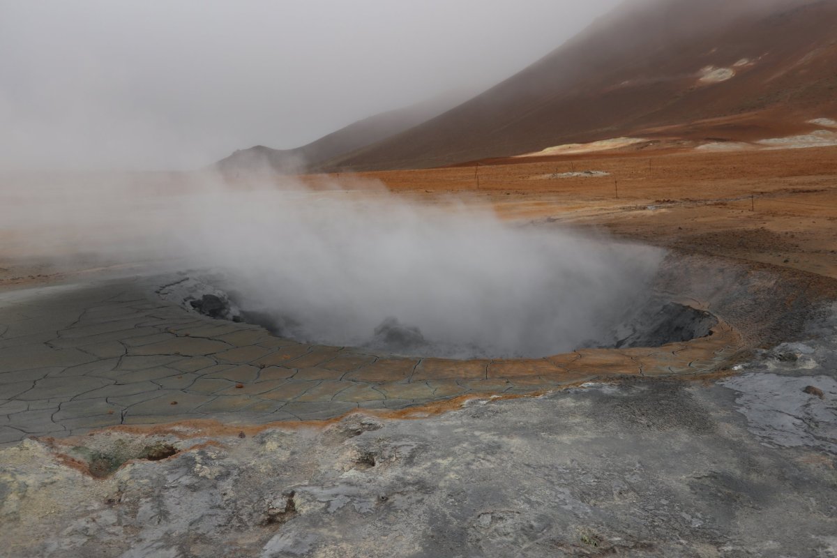 geotermální oblast Hverir