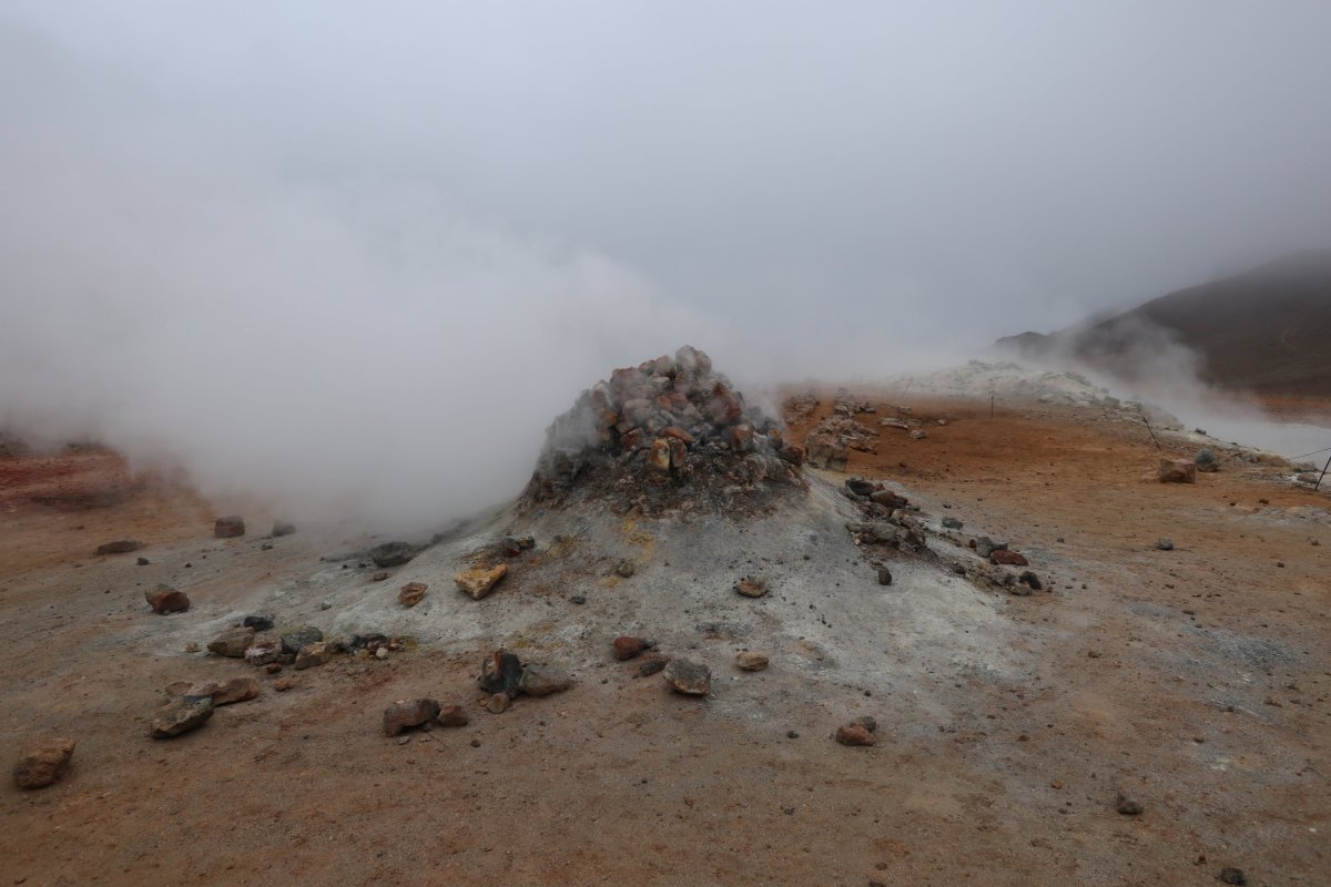 geotermální oblast Hverir