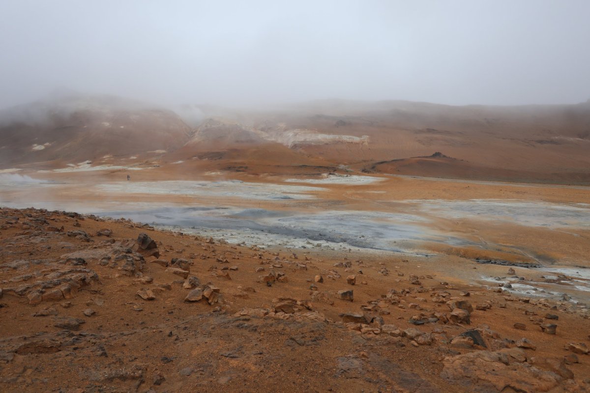 geotermální oblast Hverir