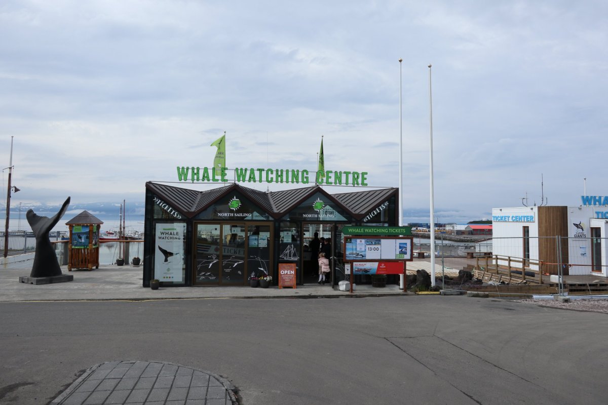 Centrum pro pozorování velryb.