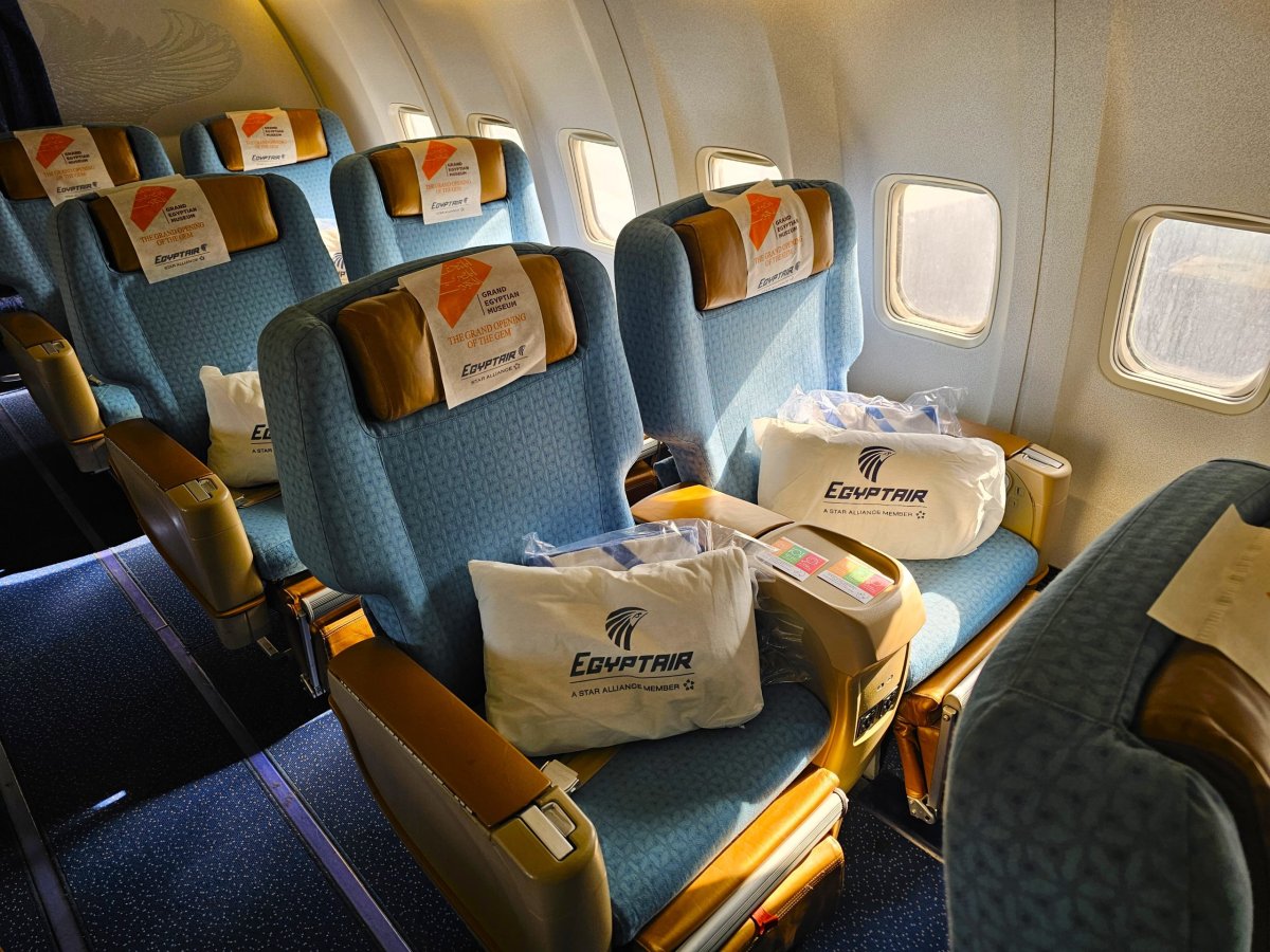Sedačky business class