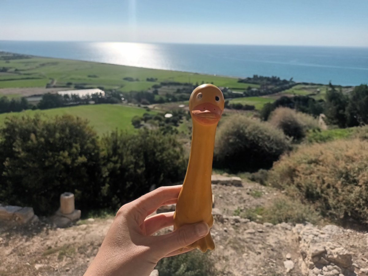 Kourion a výhled na moře