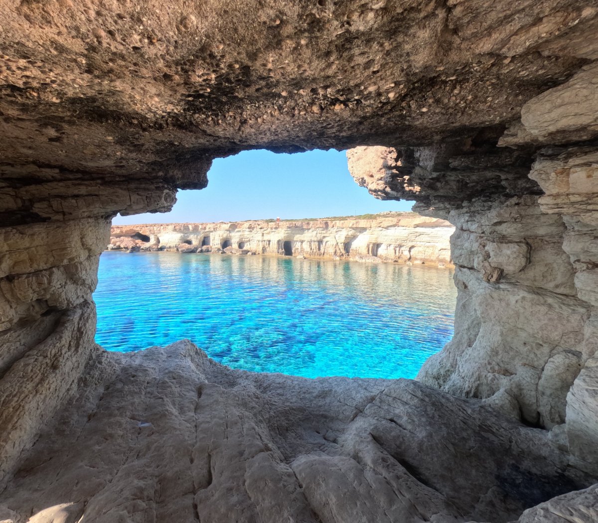 Mořské jeskyně (Sea Caves) byly nejkrásnější z celého výletu