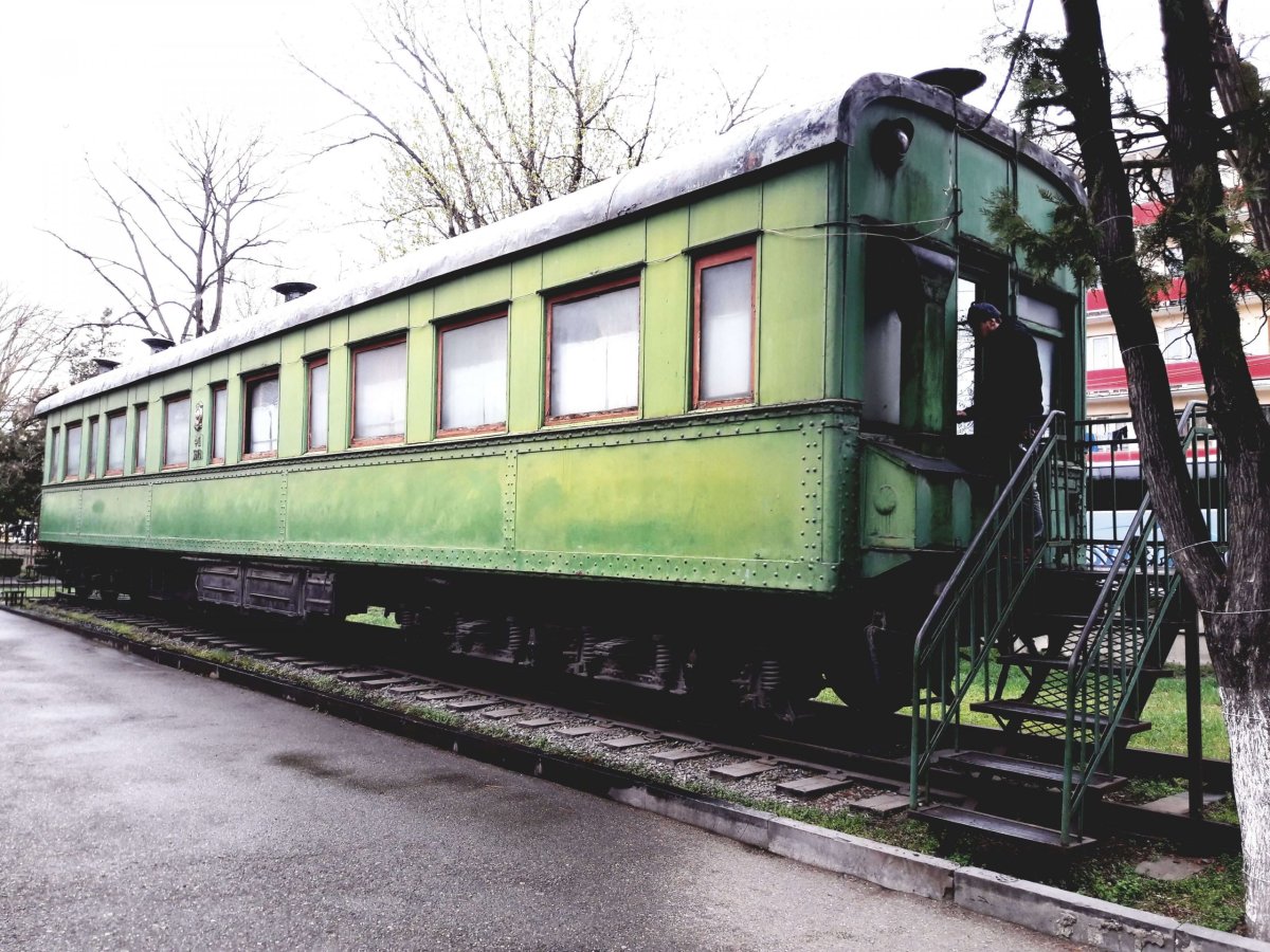Stalinův vlak v Gori