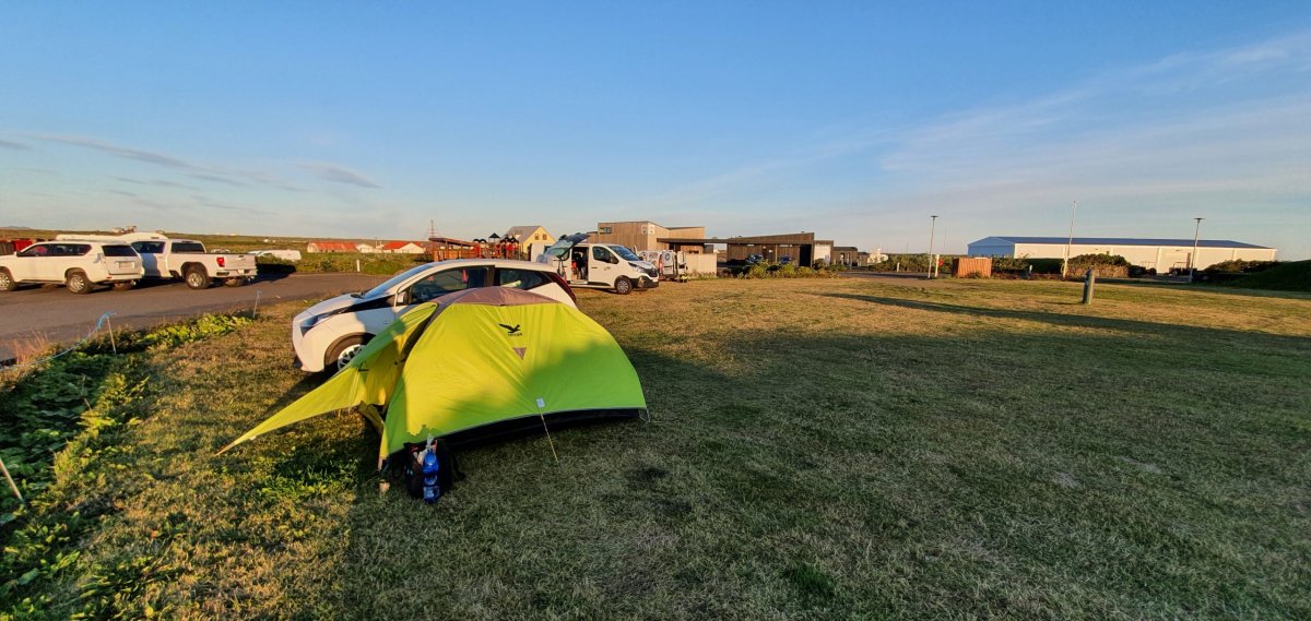 Kemp Grindavík - foceno srpen 2020