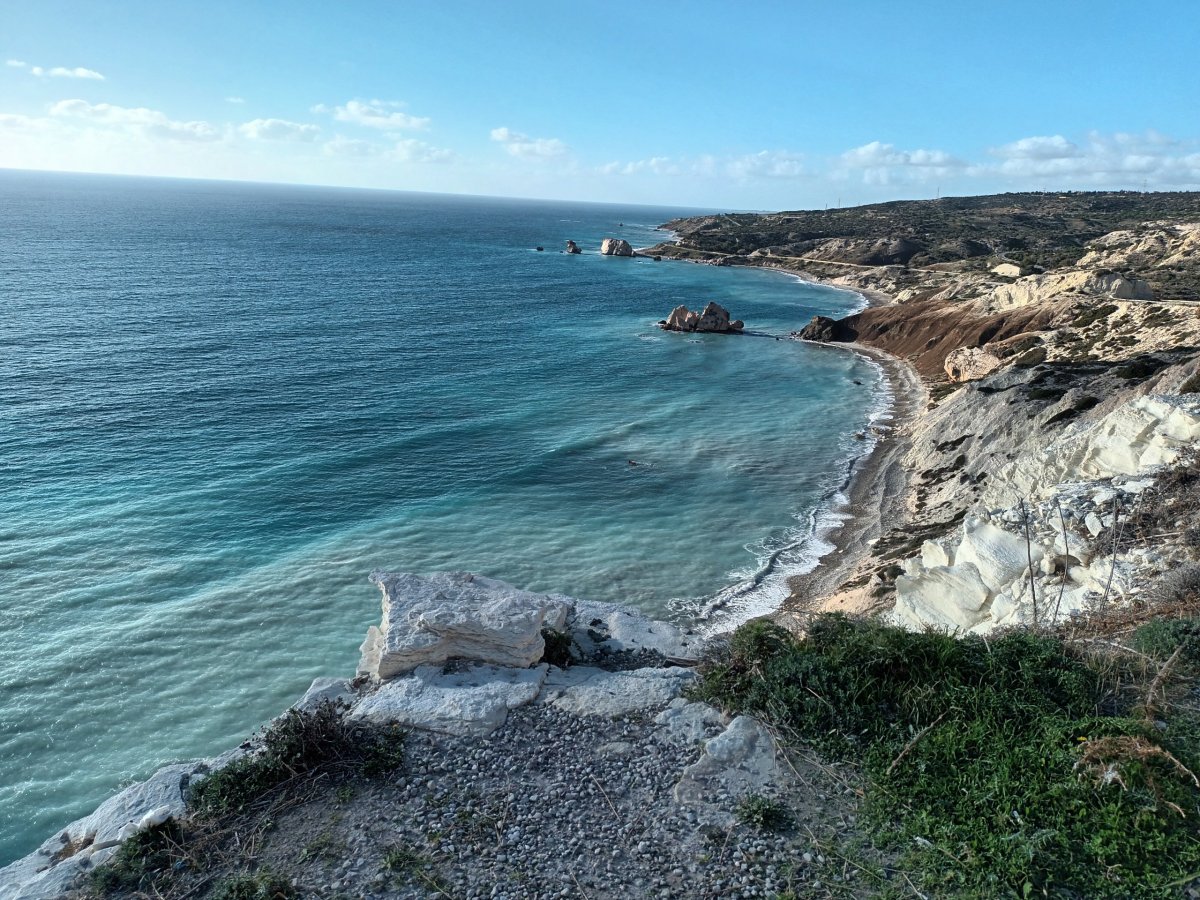 Úchvatná vyhlídka na pláž