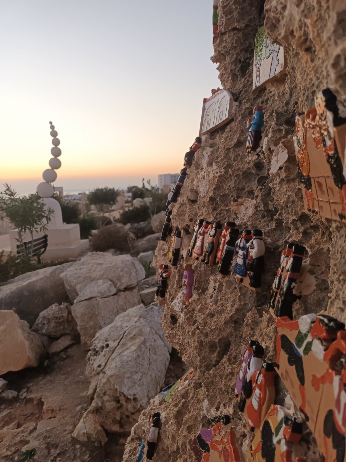 Jeden z exponátů ve Sculpture Park