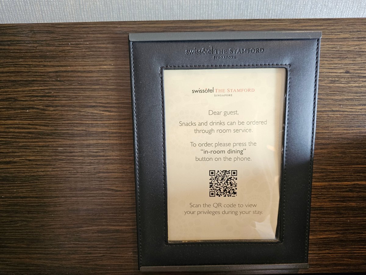 Room Service místo minibaru