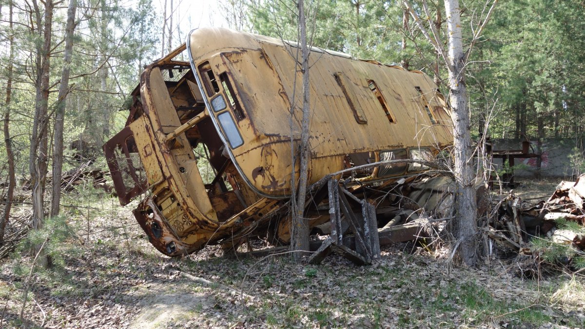 Autobus v Pripjati