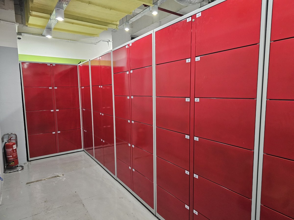 Skříňky na zavazadla