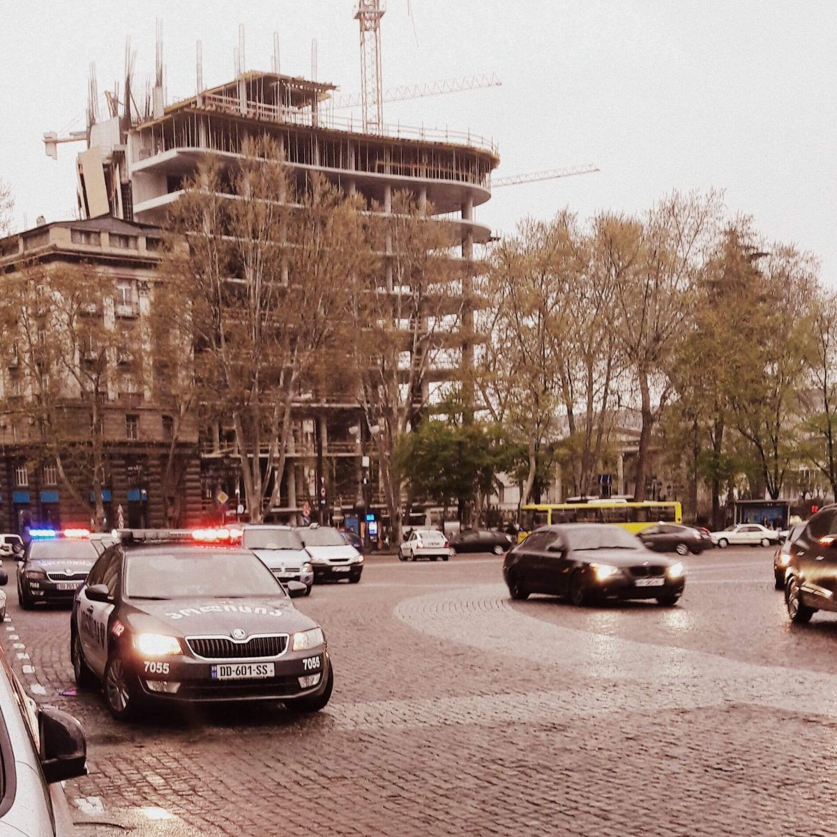 policie jedině ve Škodovce