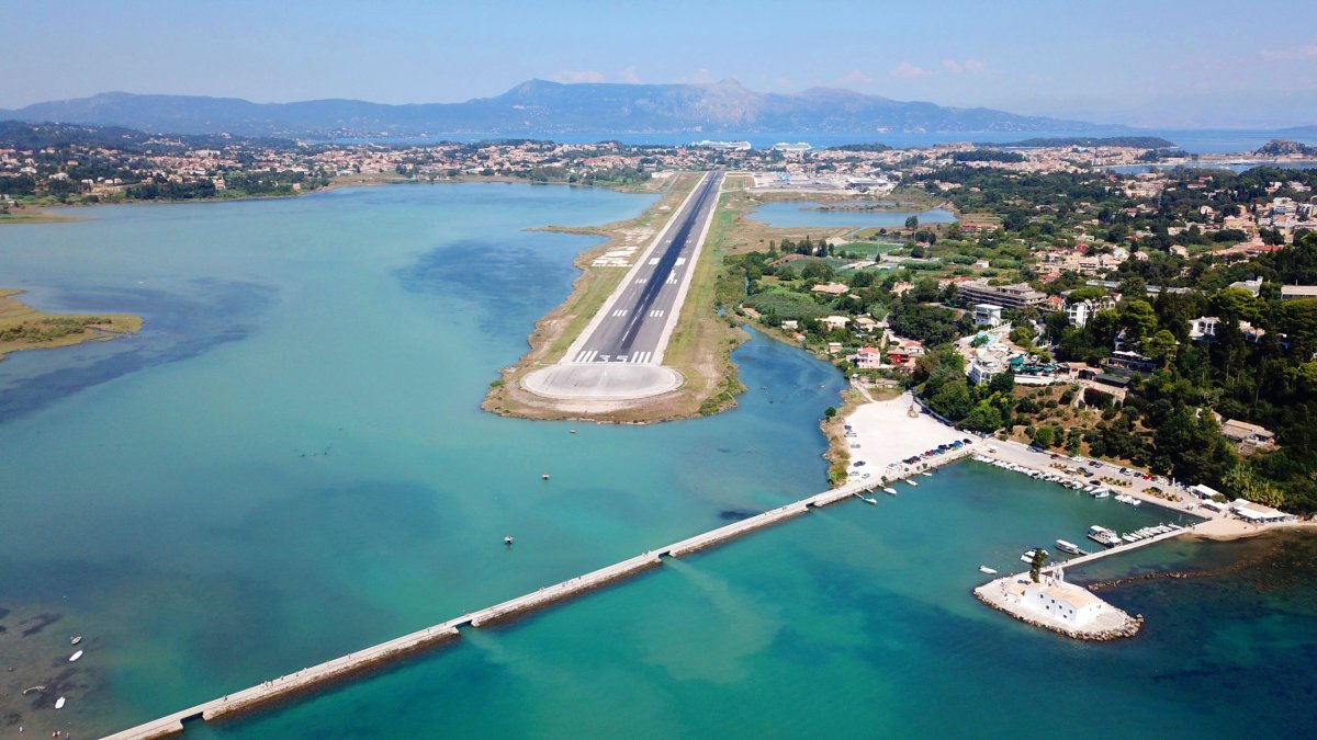 Dráha letiště Korfu