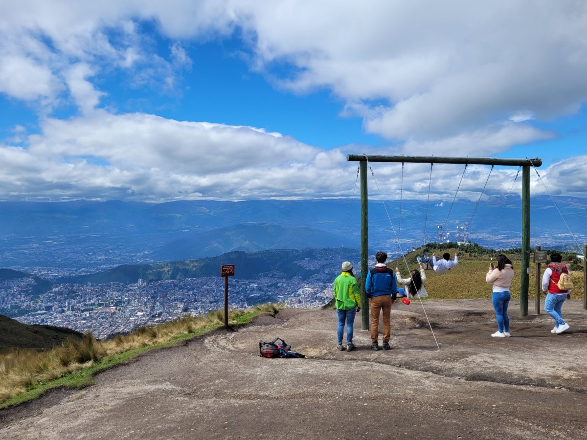 Houpačka na Cruz Loma