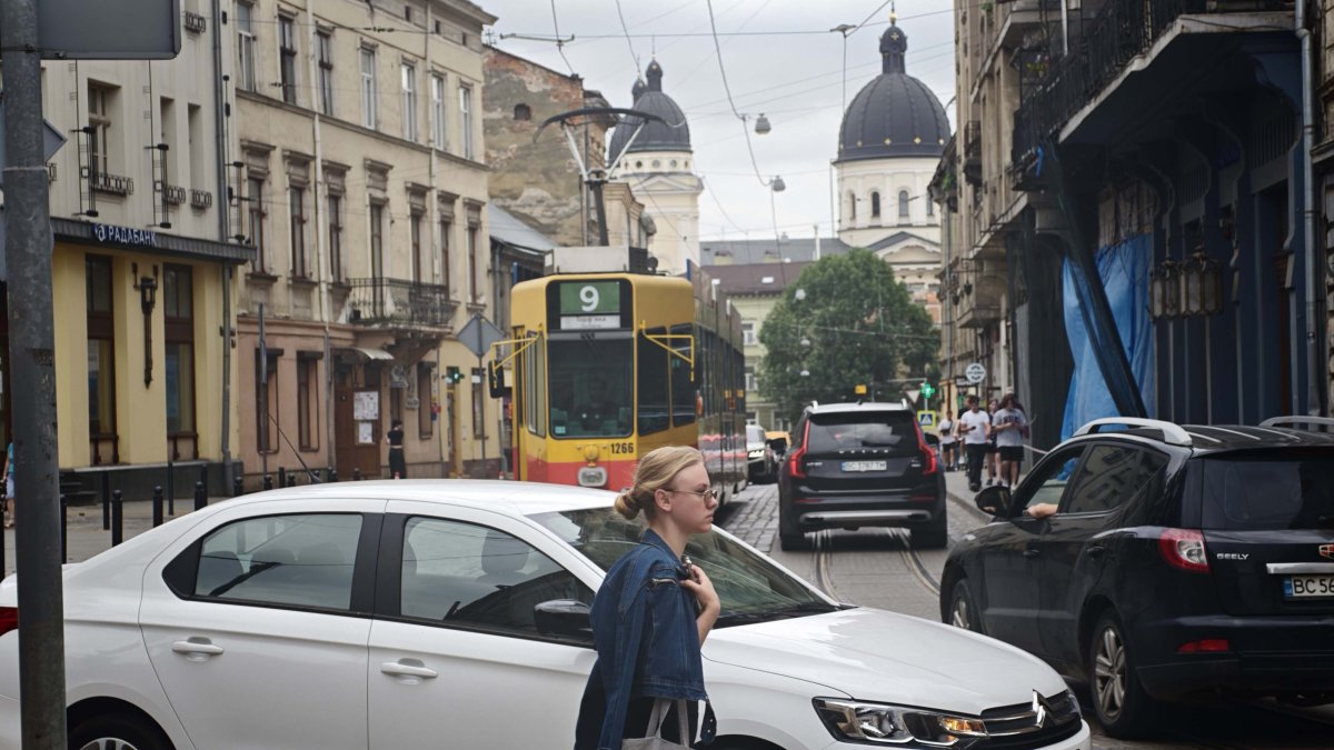 Tramvaj ve Lvově