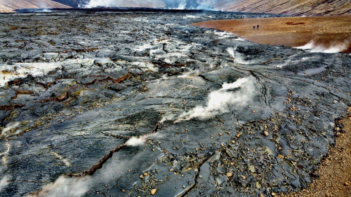 sopka Fagradalsfjall