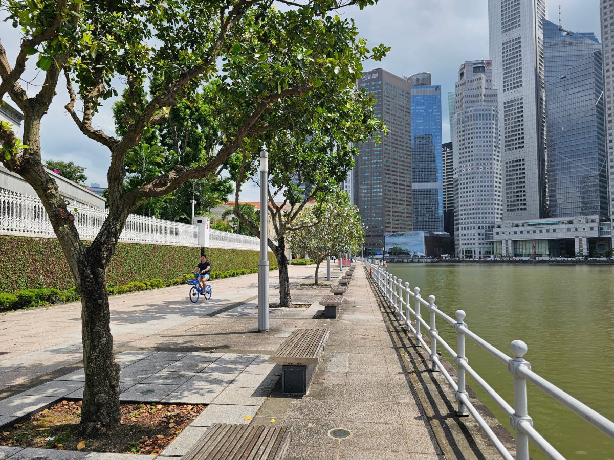 Promenáda podél Singapore River