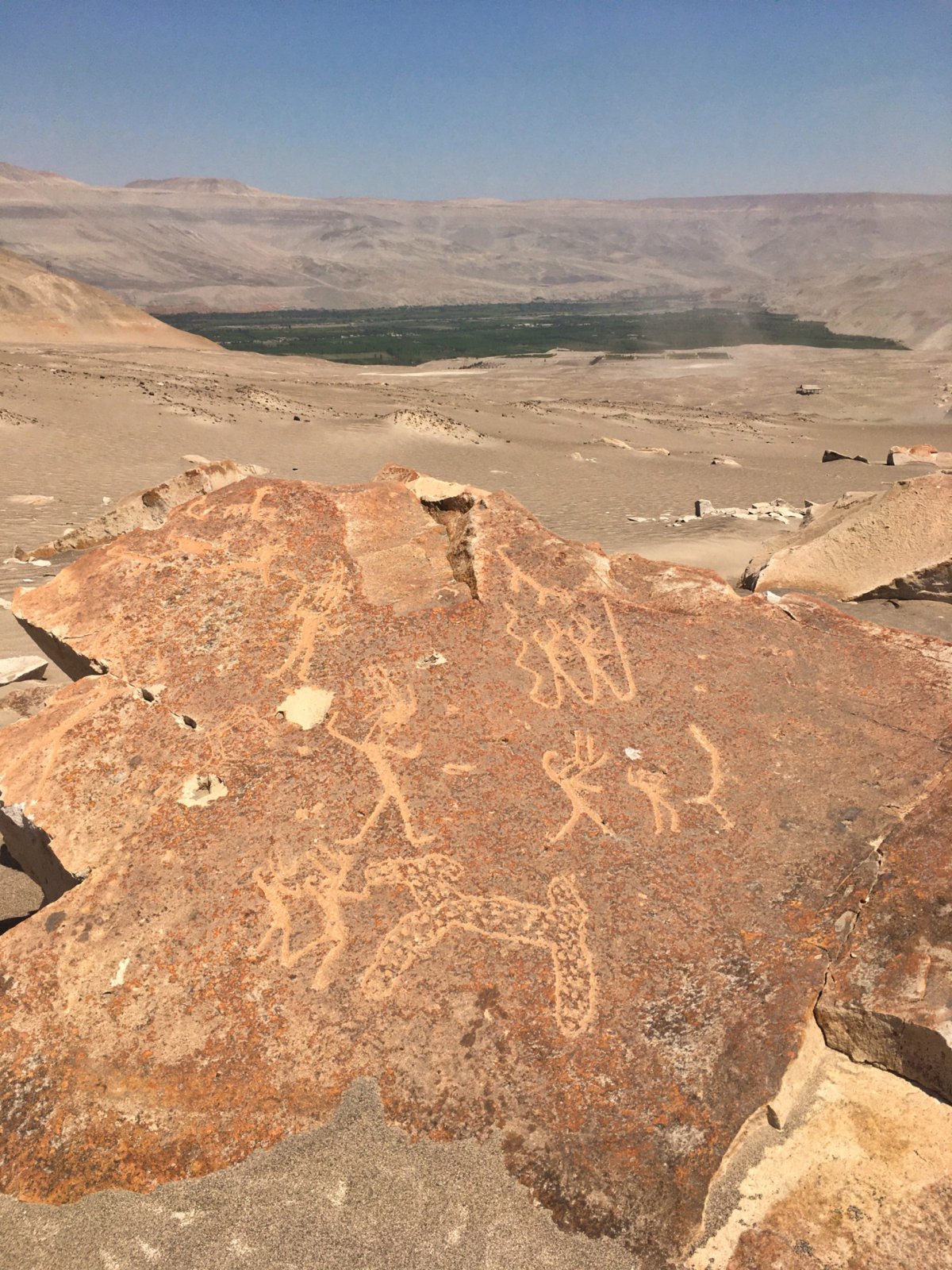 Mimozemská krajina a petroglyfy Toro Muerto 
