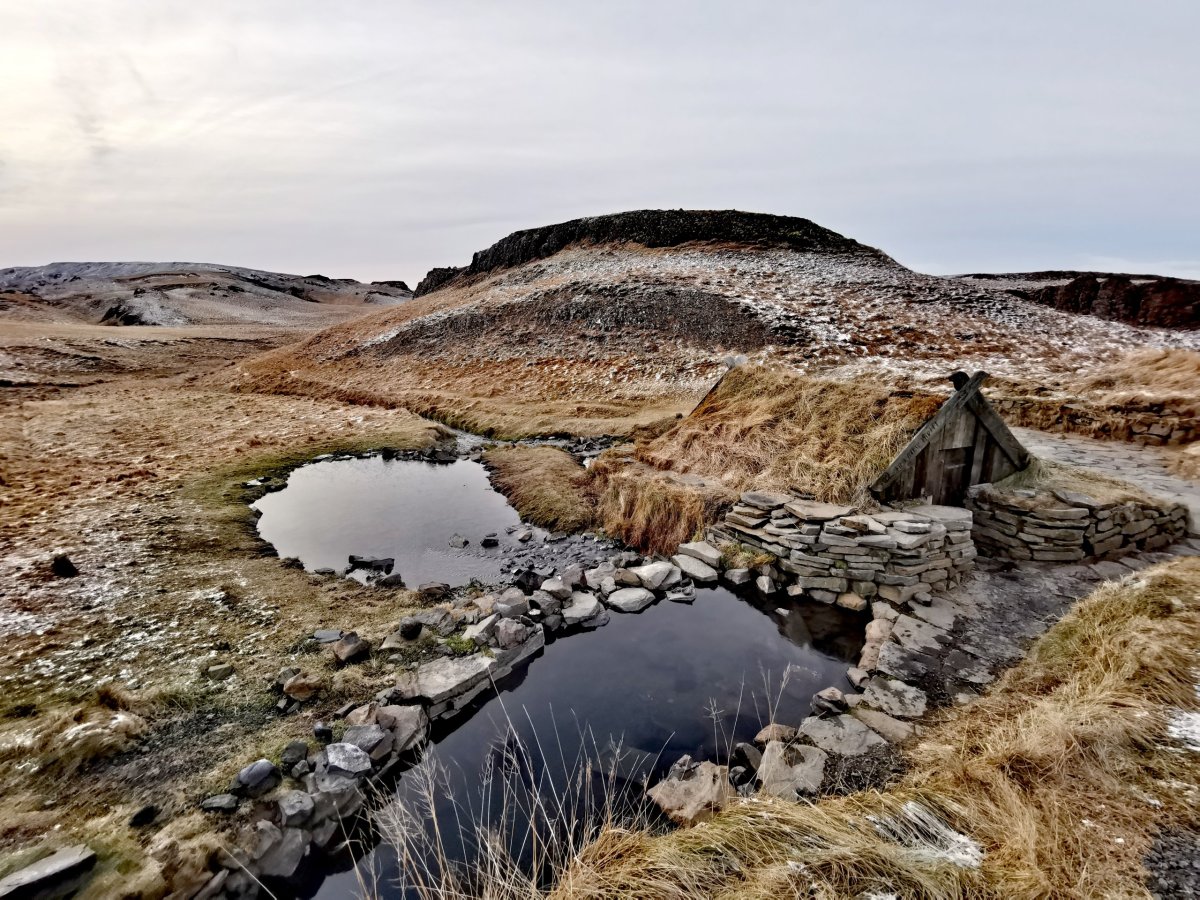 Hrunalaug Hot Spring