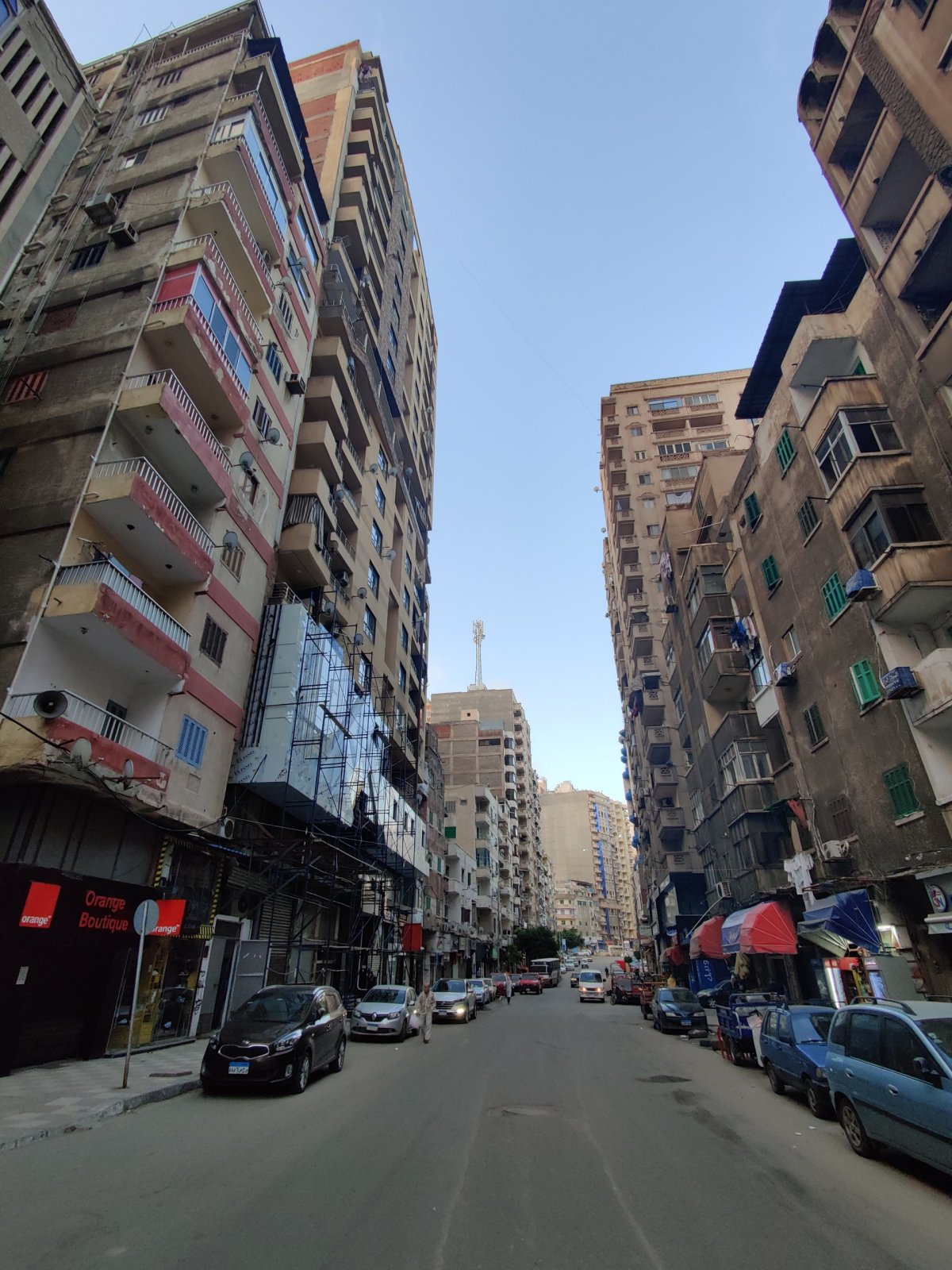 Vysoké budovy typické pro celou Alexandrii