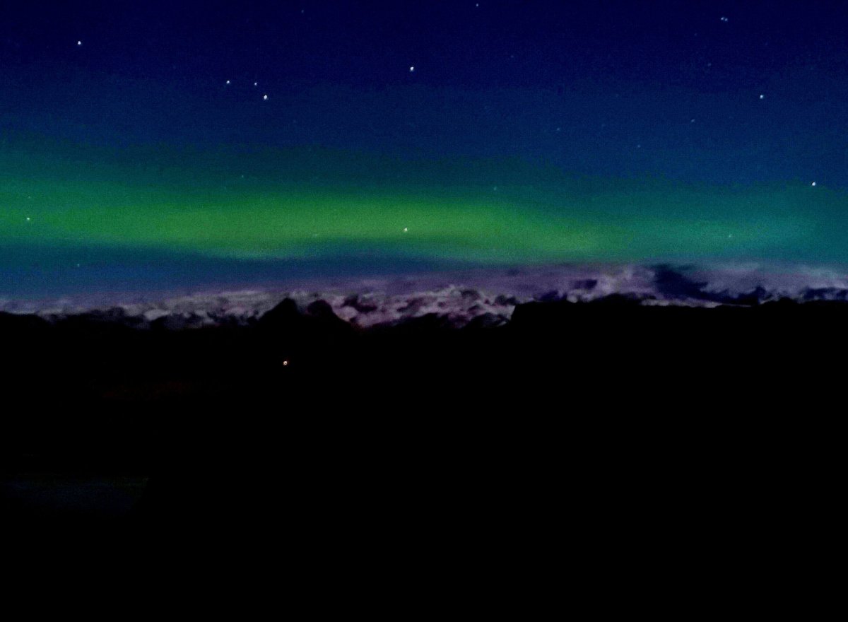 Dyrholaey mezi 2 - 3 h. v noci