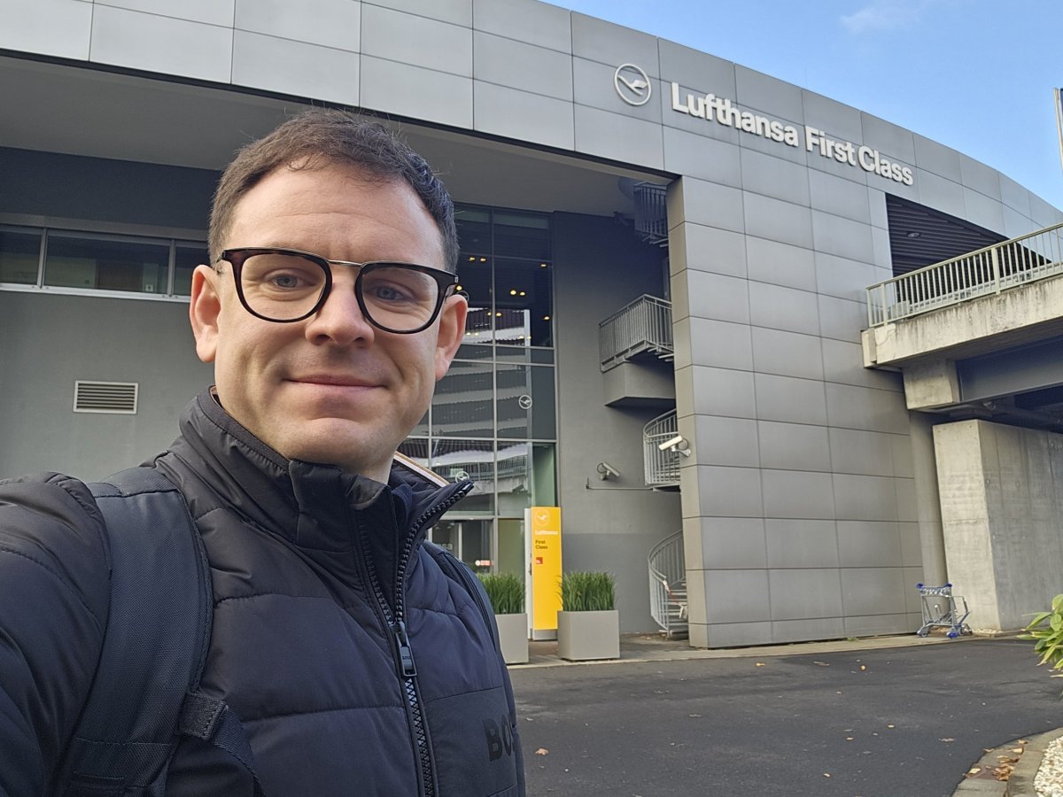 Já před First Class Terminal