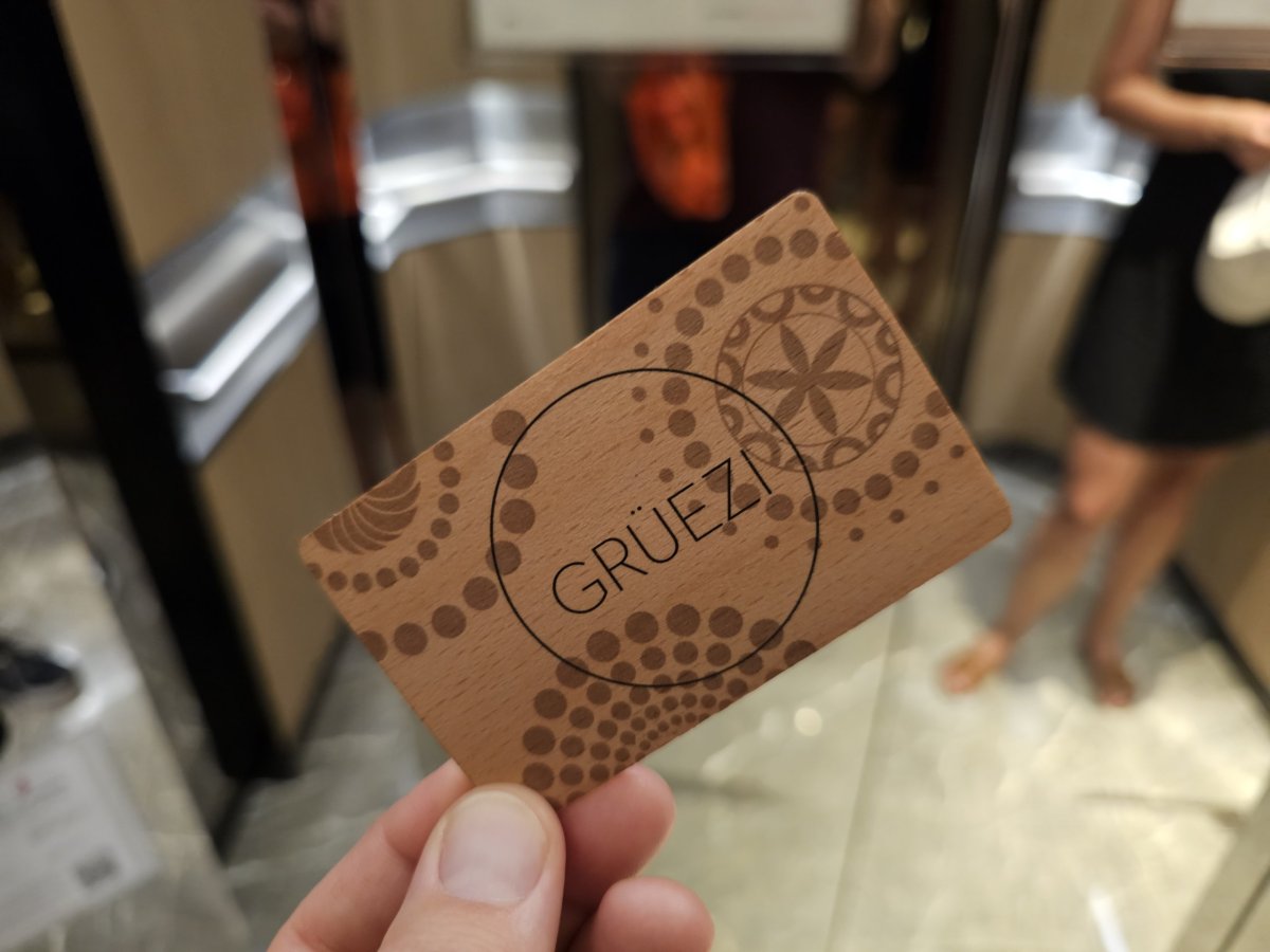 Tradiční swissotelová karta