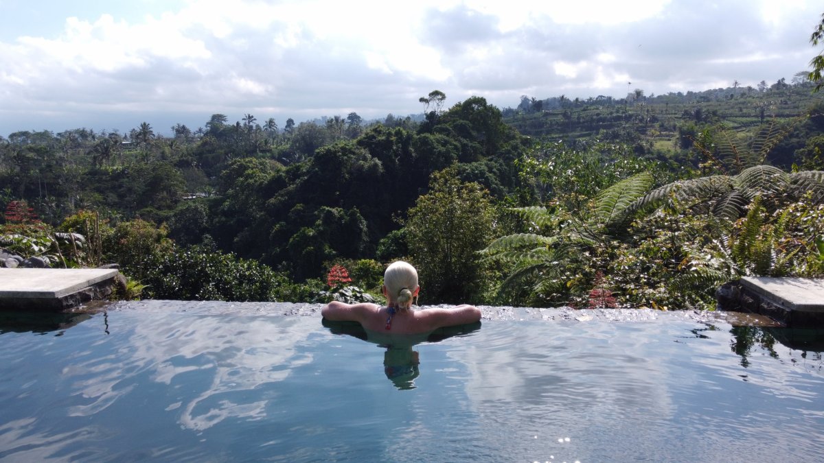 bazén v Heaven in Bali