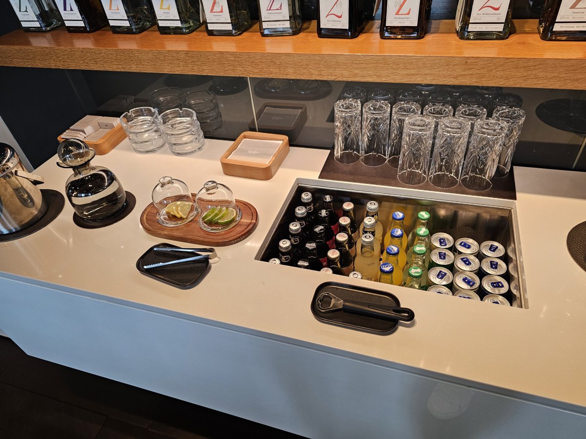 Nápoje v kuřárně