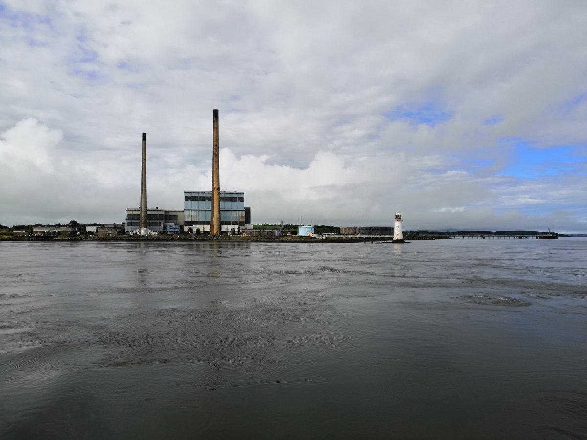 Elektrárna na topný olej v Tarbertu