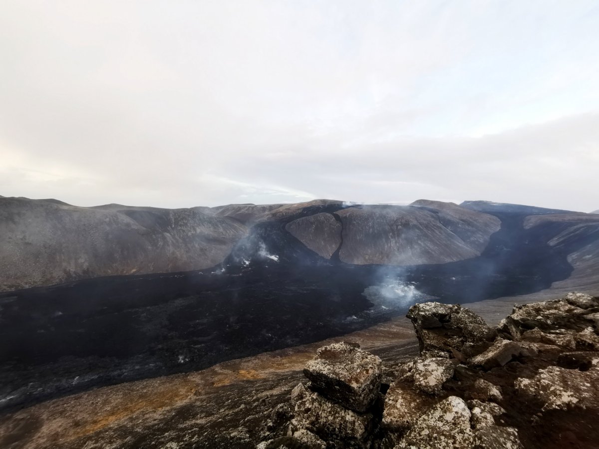 sopka Fagradalsfjall