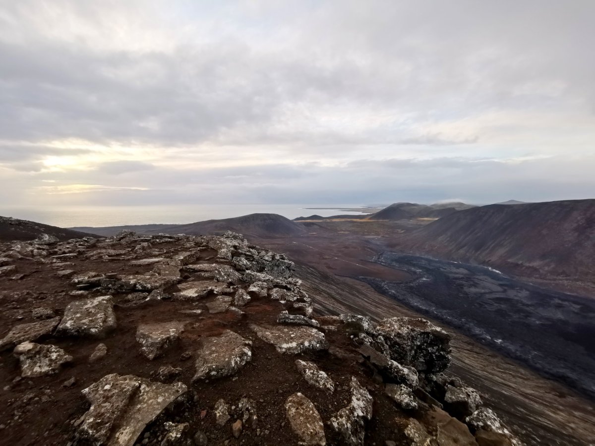 sopka Fagradalsfjall