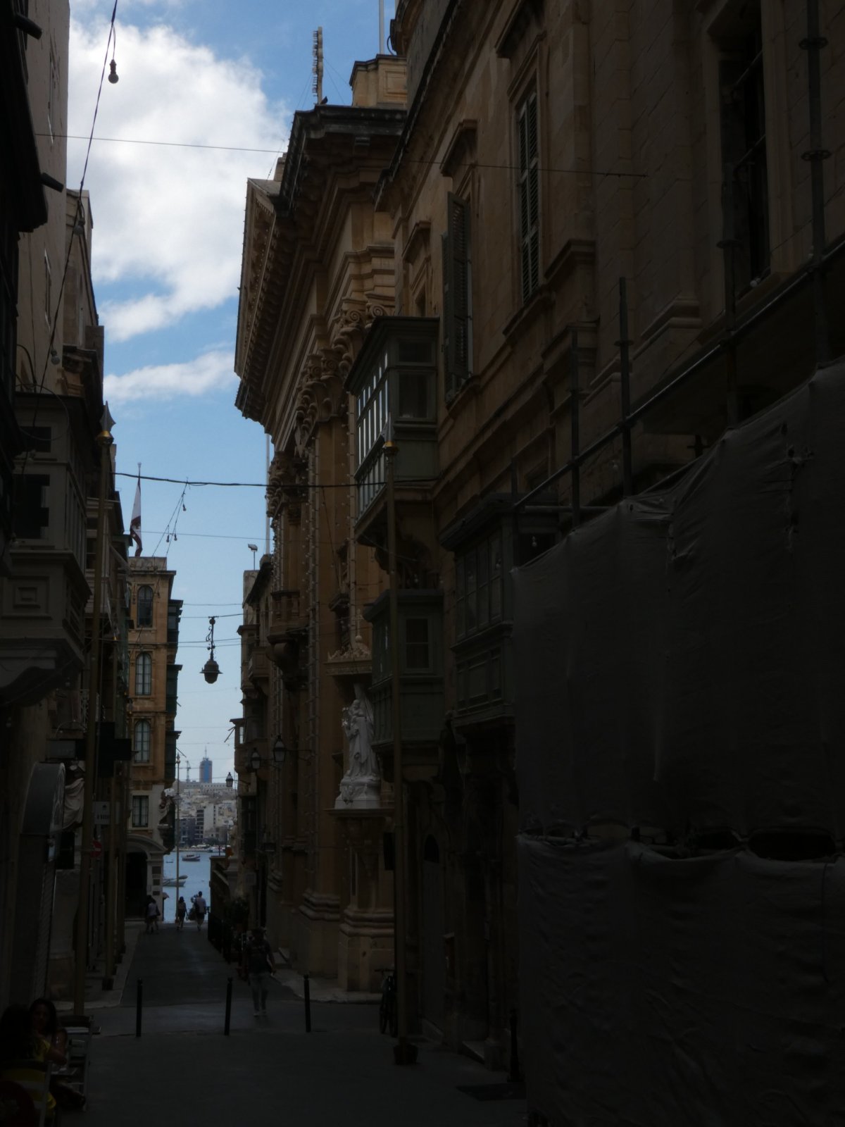 Ulička ve Valletě