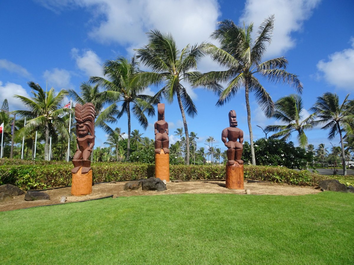 V areálu Polynézského musea
